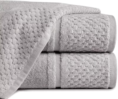 IBIZA Badhanddoek 50x90 cm - Zacht Katoen 550g/m² - Staalgrijs