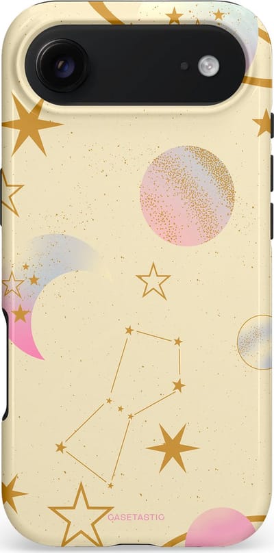 Casetastic hoesje geschikt voor Apple iPhone Air - MagSafe - Dubbellaagse bescherming - Zomerse nacht - Fashion Case - Zand