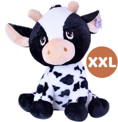 Koe Boerderij Pluche Knuffel XXL 100 cm - Speelgoed Grote Knuffels voor Kinderen Jongens Meisjes - XL Cow Plush Toy