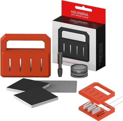 Airbrush Naaldslijper - Restaurator Gereedschap - Precisie Reparatie - Universele Compatibiliteit - 7.5 cm Breed - Uniek