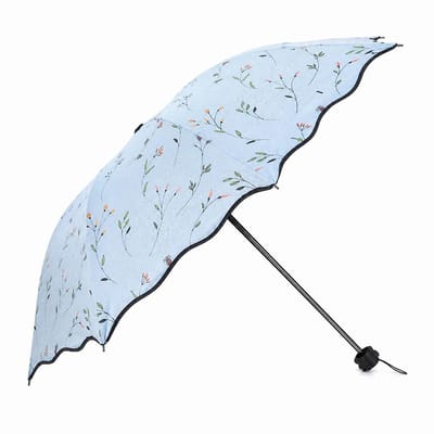 VHV - Paraplu - Opvouwbare damesparaplu - UV paraplu - Regenbestendige parasol - Voor reizen wandelen en dagelijks gebruik