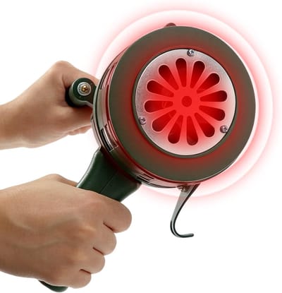 Handsirene - Draagbare Alarm - Noodsituatie Alarm - Krachtig Geluid 110 dB - 24 cm Hoog - Metaal