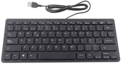 Dailygoods - Mini Draagbare Spaanse Toetsenbord USB-interface 78 Toetsen