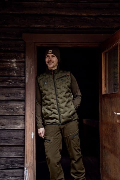 Härkila clim8 Insulated waistcoat- Maat 4XL Warmte Vest Gewatteerde Elektrische Bodywarmer Thermokleding