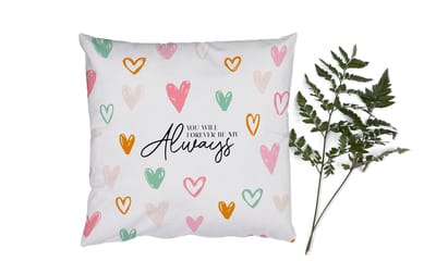 Sierkussens - Kussentjes Woonkamer - 50x50 cm - Vriendschap - Best friends - Quotes - You will forever be my always - Spreuken