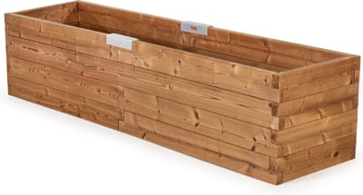 WITBOSCH - Plantenbak - 210 x 57 x 50 cm - Modulair design - Thermowood