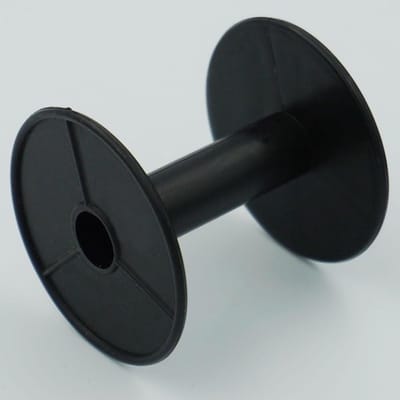 Plastic Draad Spoelen - Opbergspoelen - Kabel Organisatie - 20 Stuks Set - 60mm Doorsnee - Zwart