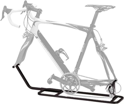 Stuurhouder Fiets - Fiets Accessoire - Fiets Transport - Schokabsorberend - 27.4 x 27.2 x 81.6 cm - Zwart
