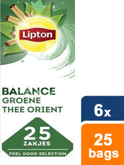 Lipton - Feel Good Selection Groene Thee Orient - 6x 25 zakjes