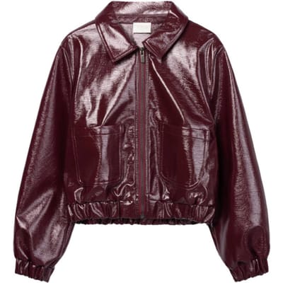 Ai&Ko Lione Shine Co 533 G Jassen Meisjes - Winterjas - Bordeaux - Maat 152