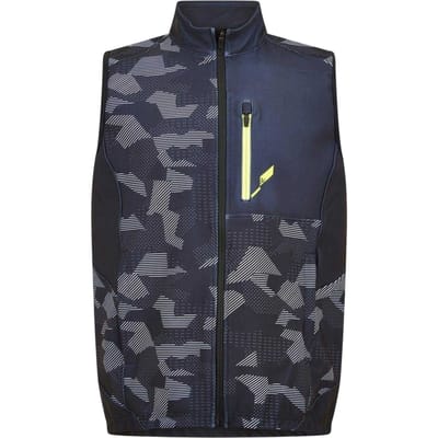 Head Racevest voor heren, Lightning Team Camouflage (Zwart)