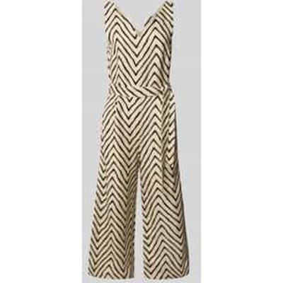 Regular fit jumpsuit met strikceintuur