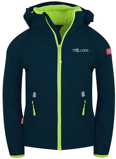 Trollkids Rondane Zip Off Xt Jas Blauw 110 cm Kinderen