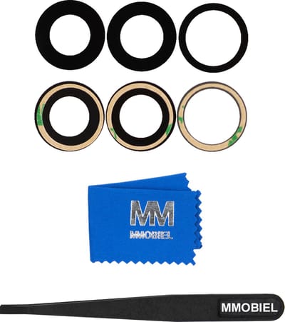 MMOBIEL Camera Lens voor iPhone 15 Pro Max - Back Camera Glas Lens - Incl. pincet en doekje