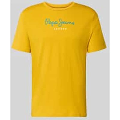 Regular fit T-shirt van puur katoen Model 'EGGO'
