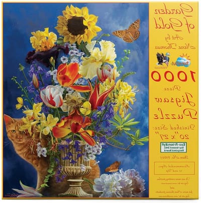 Legpuzzel Garden of Gold - Puzzel 1000 stukjes - Ontspannend Tijdverdrijf - Betoverende Illustratie - 1000 stukjes - Multicolor