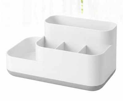 Make-up Organizer - Cosmetica Opbergdoos - Wit - Opmaken - Make up Bakje - IXEN