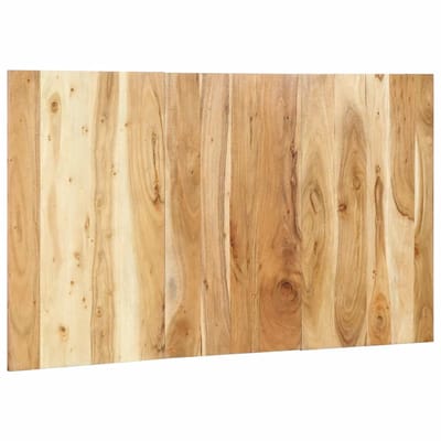 vidaXL - Hoofdbord - 140 - cm - massief - acaciahout
