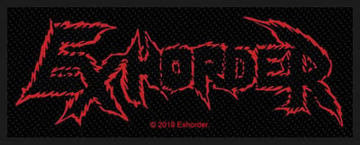 Exhorder Patch Logo Zwart