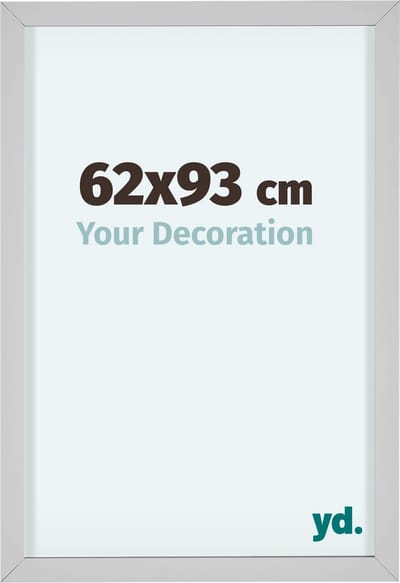 Your Decoration - Fotolijst 62x93 cm - Aluminium - Wit - Virginia