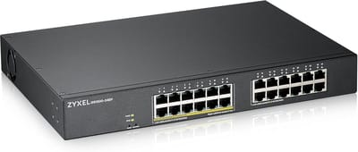 Netwerk Switch - Managed Switch - Netwerk Beheer - Cloud Beheer Optie - 24 Poorten - Zwart