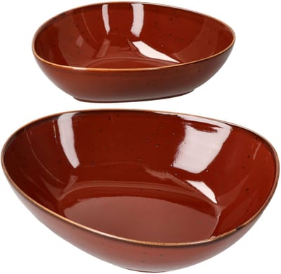 Set van 2 serveerschalen Marron Taste - 211559