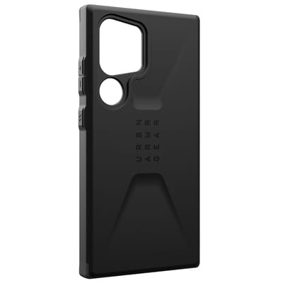 Urban Armor Gear Civilian Hoesje Geschikt voor Samsung Galaxy S24 Ultra Zwart