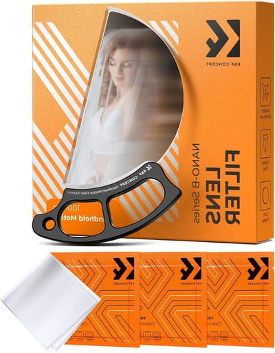 100mm Motion Haze Effect Lens Filter - Handheld Optisch Glas Prisma voor Speciale Effecten op Camera