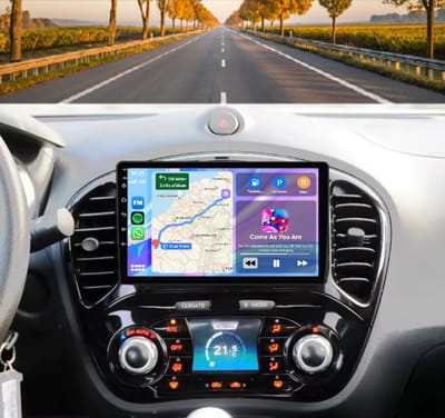 Autoradio 2/32 met Carplay en Android auto | Geschikt voor Nissan Juke 2 2010-2015 | Radio scherm met Navigatie | 2010 2011 2012 2013 2014 2015 | YF15