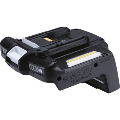 Makita BCV03 accu adapter voor 36V machines (2x 18V naar 36V)