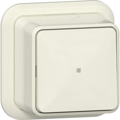 Gira 2-Pool Opbouwbedieningsschakelaar Met Led - 311210