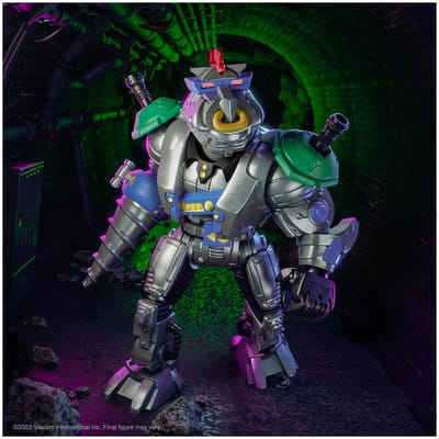 Super7 Teenage Mutant Ninja Turtles Ultimates Action Figure Robotic Bebop 20 cm Action Figuur