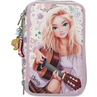 Topmodel 3-vaks etui COWGIRL Pennenzakken en -etui's