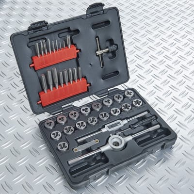 Datona® Draadsnij- en tappenset 39-delig metrische maatvoering
