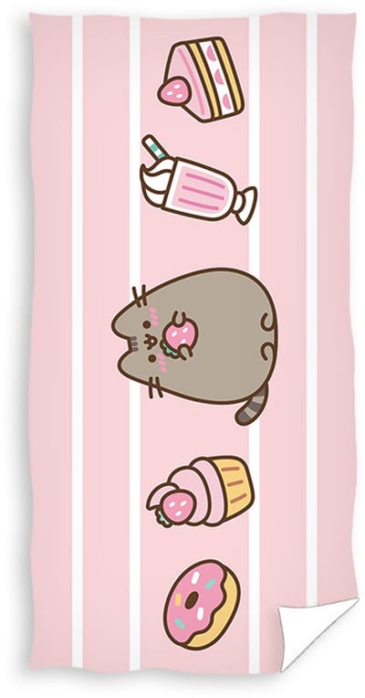 Pusheen Strandlaken Yummy - 70 x 140 cm - Katoen