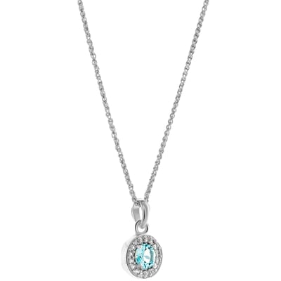 Orphelia 'Bristol' Dames 925 Sterling Zilveren Hanger met Ketting - Zilver ZH-7579/B