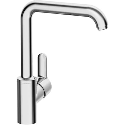 Hansa Primo - Eengreeps keukenkraan, voor lagedruk boilers, chroom 49221103