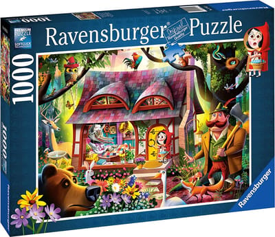 Ravensburger Puzzel Roodkapje en de Wolf legpuzzel - 1000 stukjes