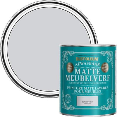 Rust-Oleum Lichtpaars Afwasbaar Matte Meubelverf - Schaduw Lila 750ml