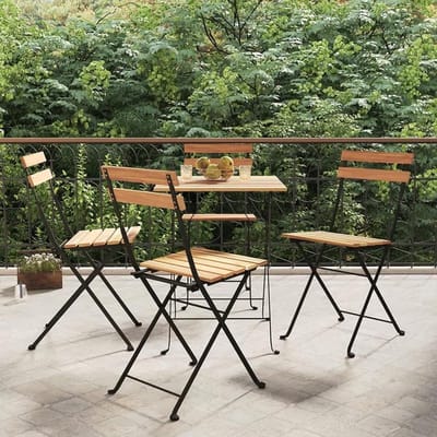 Bistrostoelen - Set van 4 - Staal