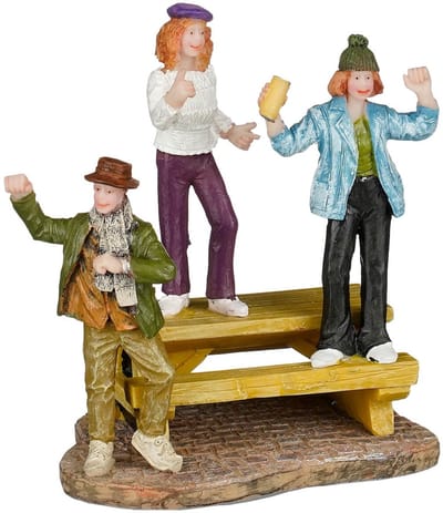 Luville - Dancing People on Table