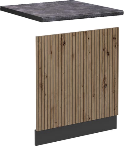 Vicco R-Line Voorpaneel – 60 cm, WB Antraciet Artisanaal eiken
