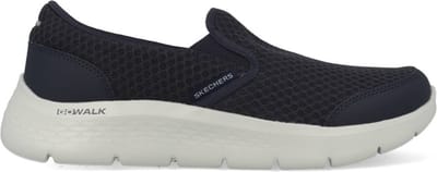 Skechers Herenschoenen Slip-on Sneakers GO WALK FLEX REQUEST Navy blauw 46 EU