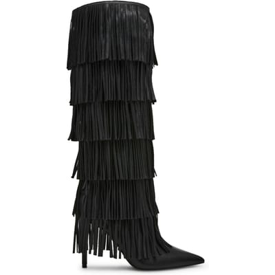 Steve Madden Wanderlust Boots Black Leather Taglia: 37 | Stivali Outlet | Donna | Nero
