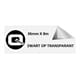 Brother TZe-161 tape zwart op transparant 36mm x 8m (huismerk)