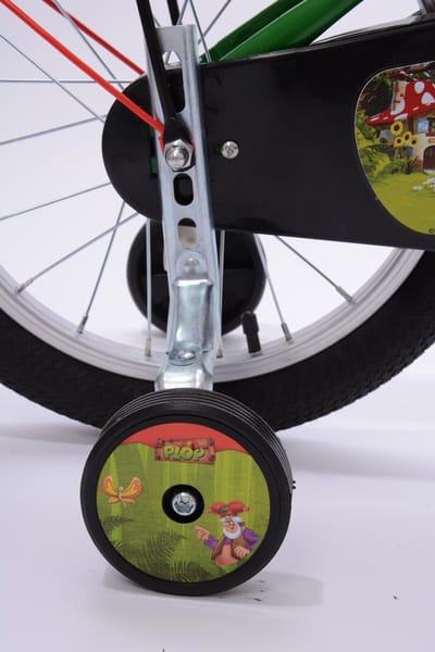 Zijwielen / Steunwielen - kinderfiets - Kabouter Plop