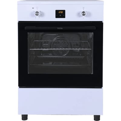 ETNA FI460WIT - Inductiefornuis (60 cm) - Wit - Energielabel A - 4 inductie zones met automatische pandetectie - oven inhoud 56 liter - touch control bediening en digitale timer met uitschakelfunctie
