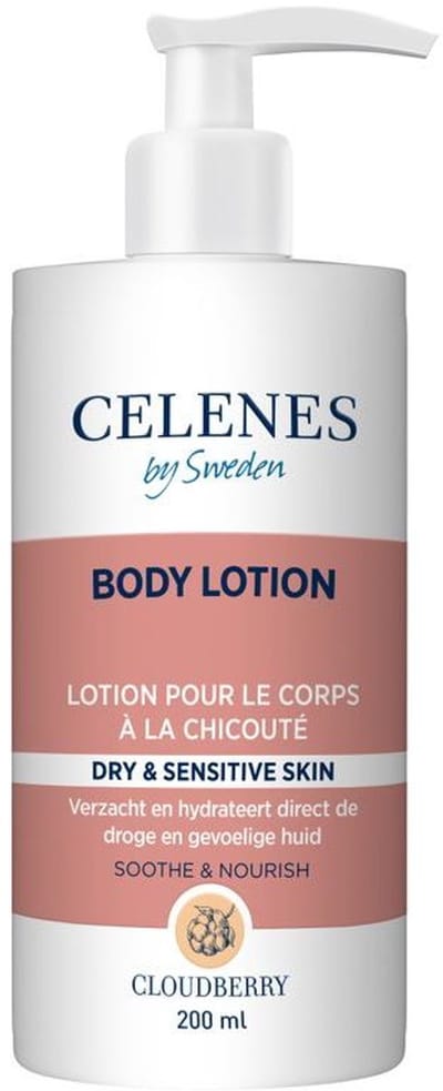 Celenes by Sweden Cloudberry Body Hydraterende Lotion - Huidverzorging - Gevoelige Huid - 200ml