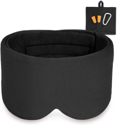 MRKK® Eye Mask Sleep - Masque de Nuit Femme & Homme - Extra Doux