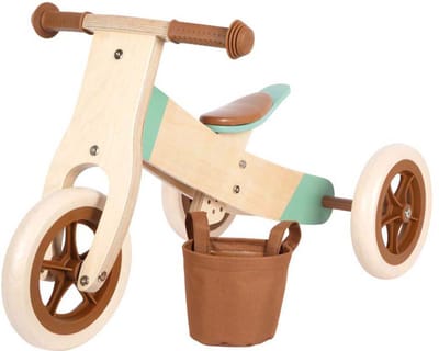Small Foot - Houten Driewieler Trike Karamel Bruin